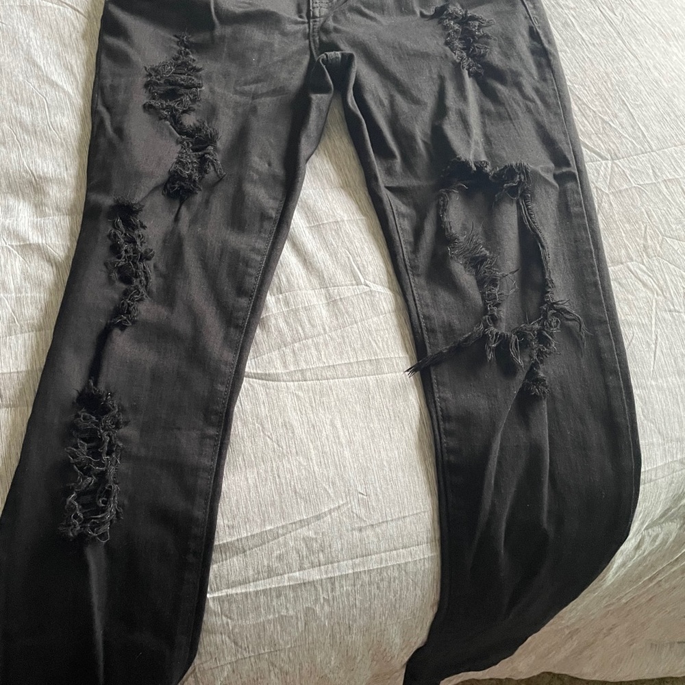 Fashion nova distressed jeans